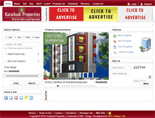 Tablet Screenshot of karaikudiproperties.com